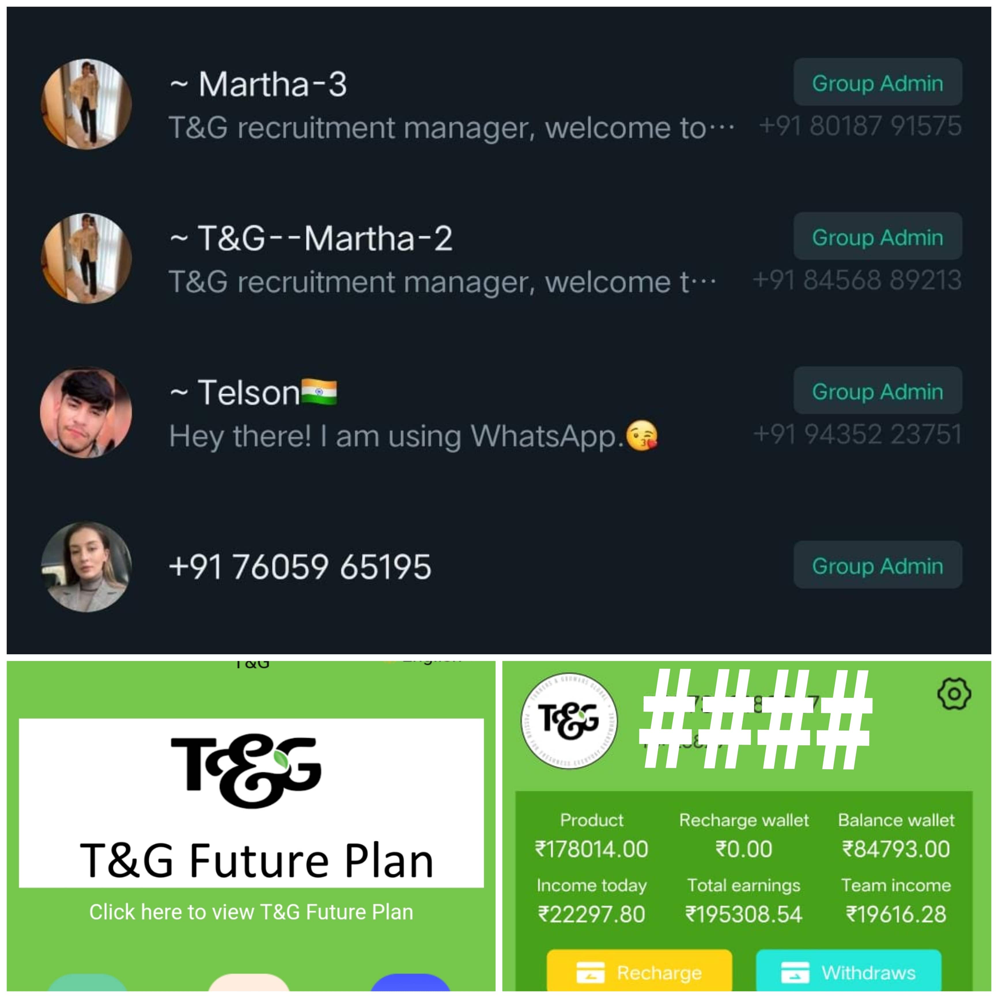 #ऑनलाइन T&G future plan... कई लोग पैसा लगा कर... अब हो रहे परेशान...।
